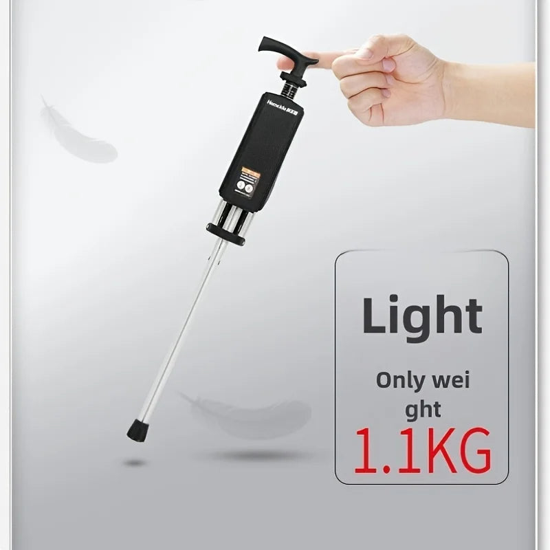 💥Folding stool with crutches💥BEST GIFT FOR ELDERLY PEOPLE